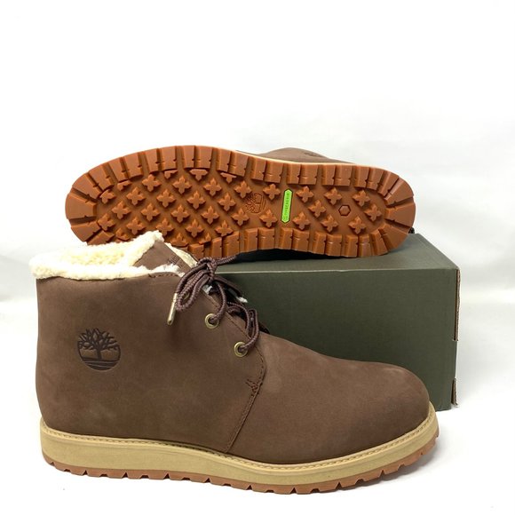💖MEGA SALE💖Timberland MEN TB 0A2M7Z 931 RICHMOND Waterproof DARK BROWN Nubuck - Picture 4 of 10